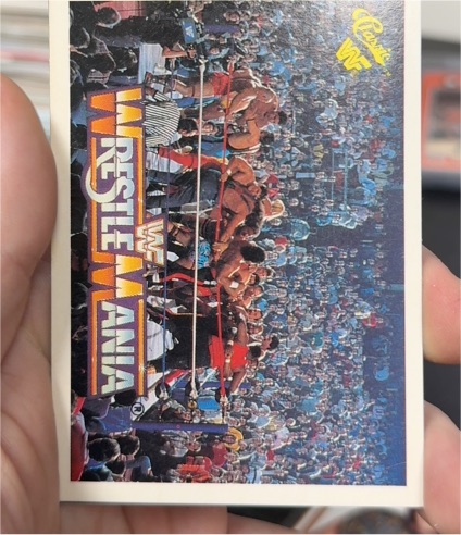 1990 Classic WWF WrestleMania V #106 — front