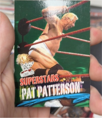 2001 Fleer WWF Wrestlemania #39 Pat Patterson — front