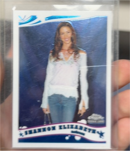 2005-06 Topps #251 Shannon Elizabeth Rookie — front