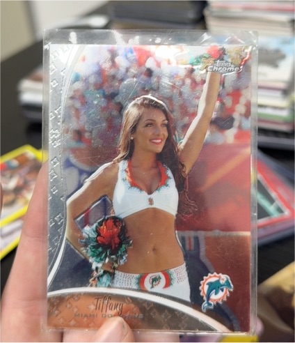 2009 Topps Chrome Cheerleaders #TCC15 Tiffany — front