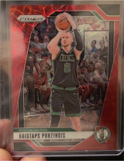2024-25 Panini Prizm #114 Kristaps Porzingis — front