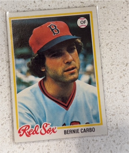 1978 Topps #524 Bernie Carbo — front
