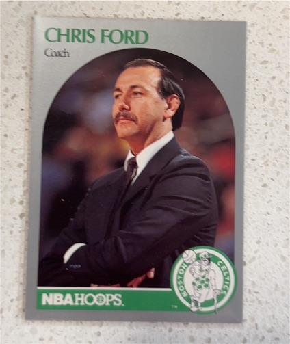 1990-91 NBA Hoops #306 Chris Ford — front
