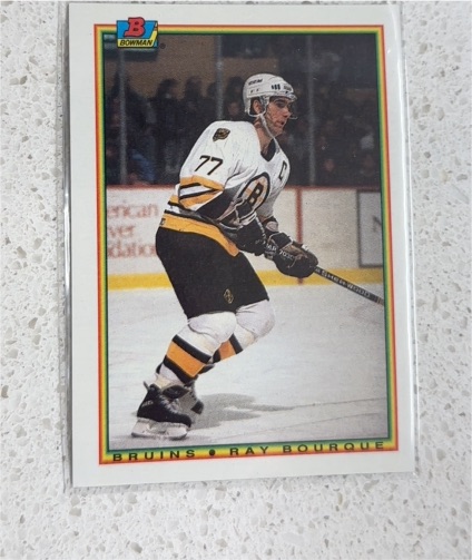 1990-91 Bowman #31 Ray Bourque — front