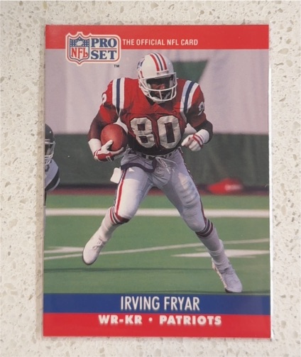 1990 Pro Set #576 Irving Fryar — front