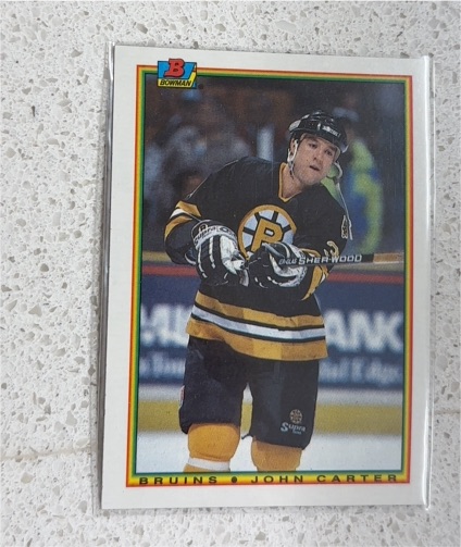 1990-91 Bowman #39 John Carter — front