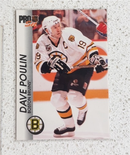 1992-93 Pro Set #? Dave Poulin — front
