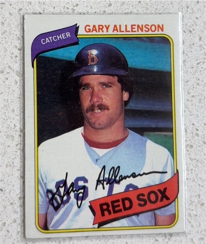 1980 Topps #376 Gary Allenson — front