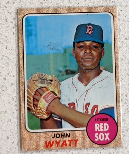 1968 Topps #481 John Wyatt — front