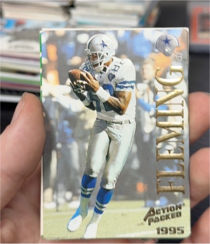 1995 Action Packed #2 Emmitt Smith — front