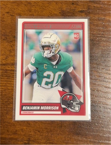 2025 Panini Score #93 Benjamin Morrison — front