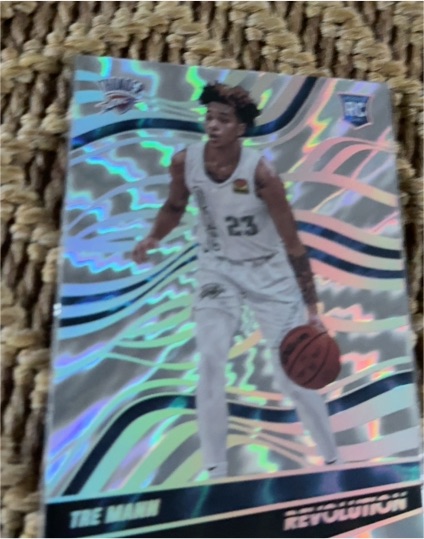 2021-22 Panini Revolution #138 Tre Mann — front