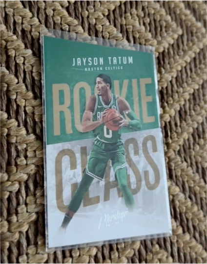 2017-18 Panini Prestige #3 Jayson Tatum Rookie Class — front