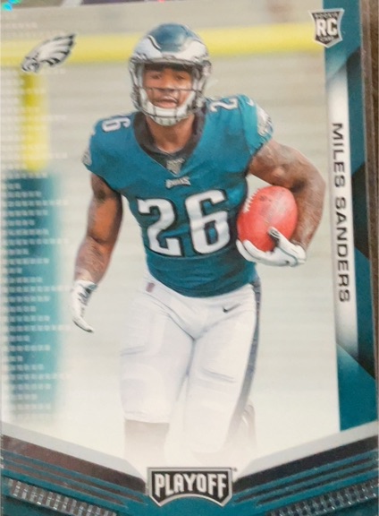 2019 Panini Playoff #220 Miles Sanders — front