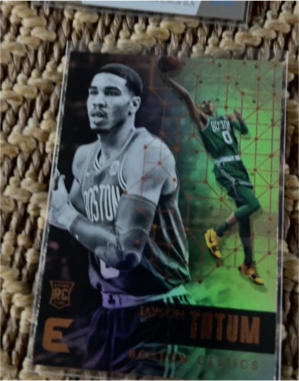 2017-18 Panini Essentials #129 Jayson Tatum — front