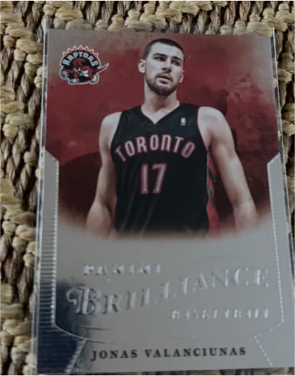 2012-13 Panini Brilliance #290 Jonas Valanciunas — front