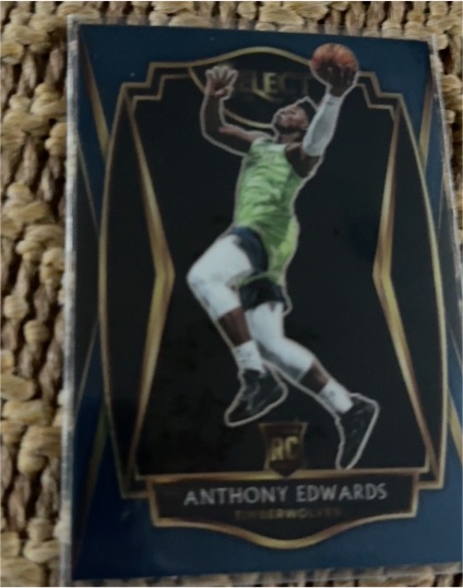 2020-21 Panini Select #169 Anthony Edwards — front