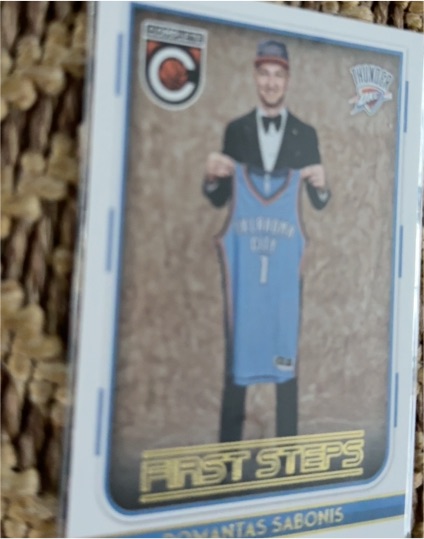 2016-17 Panini Complete #5 Domantas Sabonis First Steps — front