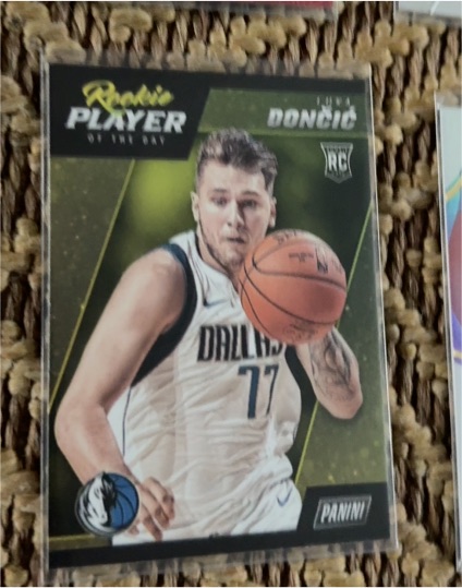 2018 Panini Player of the Day #R3 Luka Doncic Rookie — front