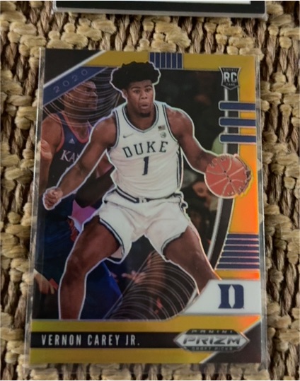 2020 Panini Prizm Draft Picks #67 Vernon Carey Jr. — front