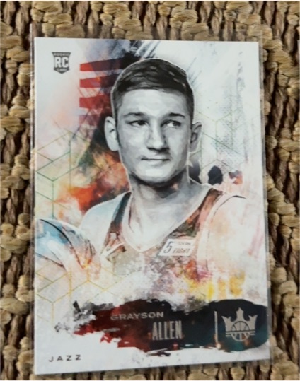 2018-19 Panini Court Kings #120 Grayson Allen — front