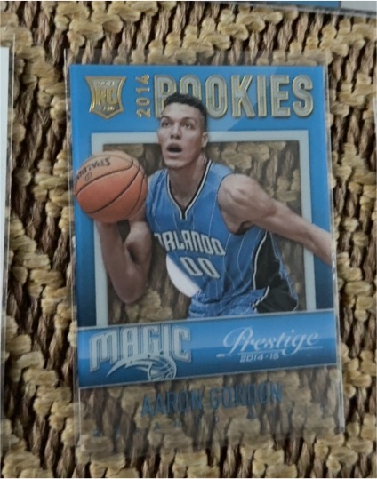 2014-15 Panini Prestige Mystery Rookies #12 Aaron Gordon — front