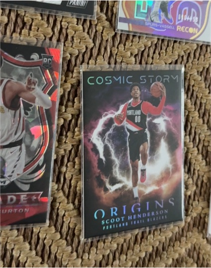 2023-24 Panini Origins Cosmic Storm Scoot Henderson — front