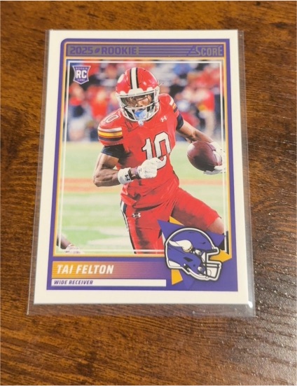 2025 Panini Score #60 Tai Felton — front