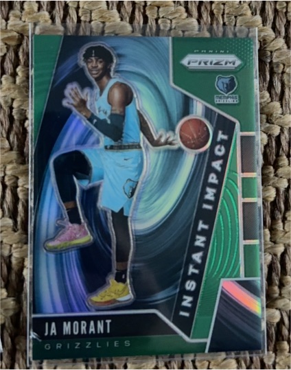 2019-20 Panini Prizm #12 Ja Morant Instant Impact — front