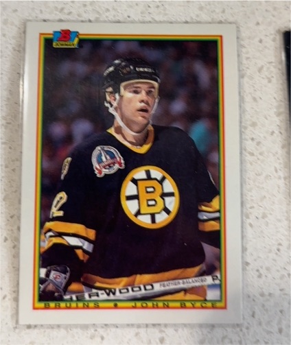 1990-91 Bowman #38 John Byce — front
