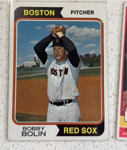 1974 Topps #427 Bobby Bolin — front