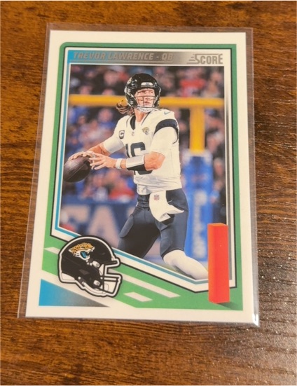 2025 Panini Score #272 Trevor Lawrence — front