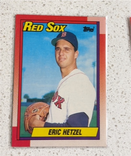 1990 Topps #629 Eric Hetzel — front