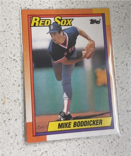 1990 Topps #652 Mike Boddicker — front