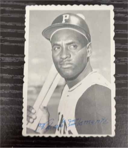 1969 Topps Deckle Edge #27 Roberto Clemente — front