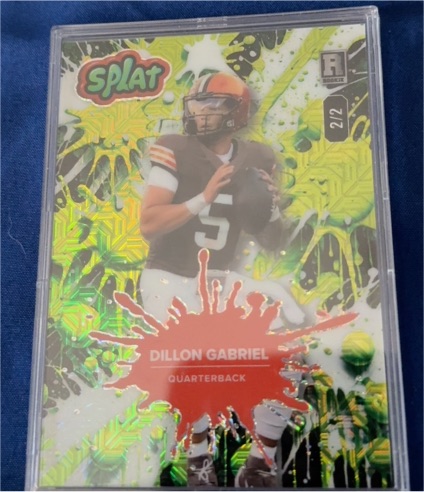 2025 Wild Card Splat #2/2 Dillon Gabriel — front