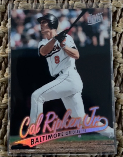 1997 Fleer Ultra #11 Cal Ripken Jr. — front