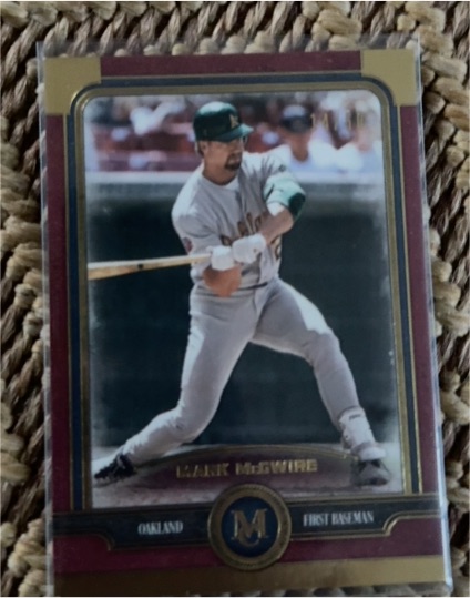 2019 Topps Museum Collection #71 Mark McGwire — front