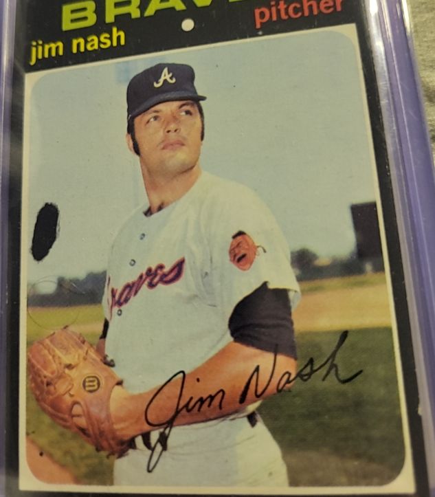 1971 Topps #306 Jim Nash — front