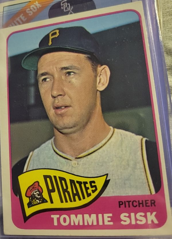 1965 Topps #558 Tommie Sisk — front