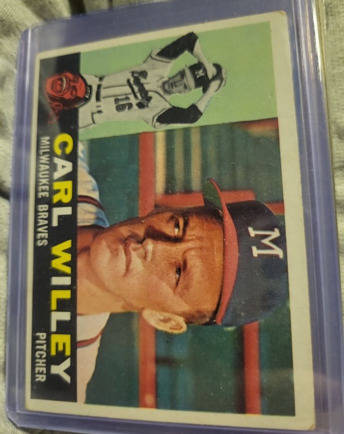 1960 Topps #107 Carl Willey — front