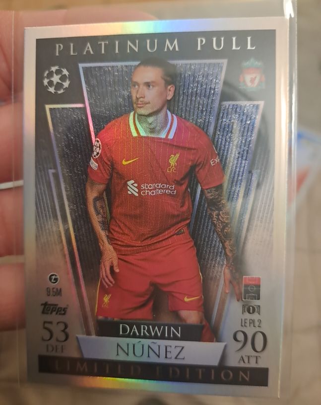 2024-25 Topps Match Attax #LE PL2 Darwin Núñez — front