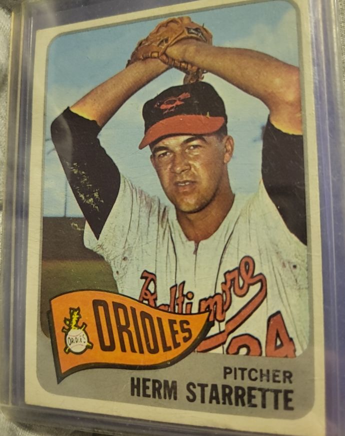 1965 Topps #539 Herm Starrette — front