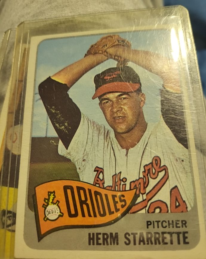 1965 Topps #539 Herm Starrette — front