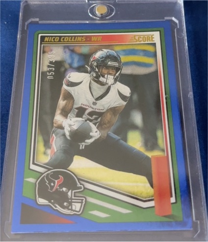 2025 Panini Score #39 Nico Collins — front