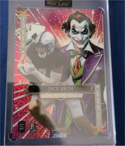 2025 Wildcard Jokers Wild #Joker Jack Bech — front