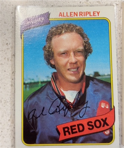 1980 Topps #413 Allen Ripley Boston Red Sox — front