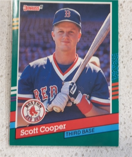 1991 Donruss #496 Scott Cooper — front