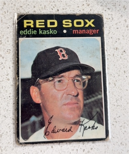 1971 Topps #31 Eddie Kasko — front