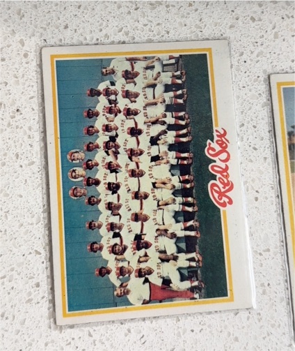 1978 Topps #424 Boston Red Sox Team Checklist — front